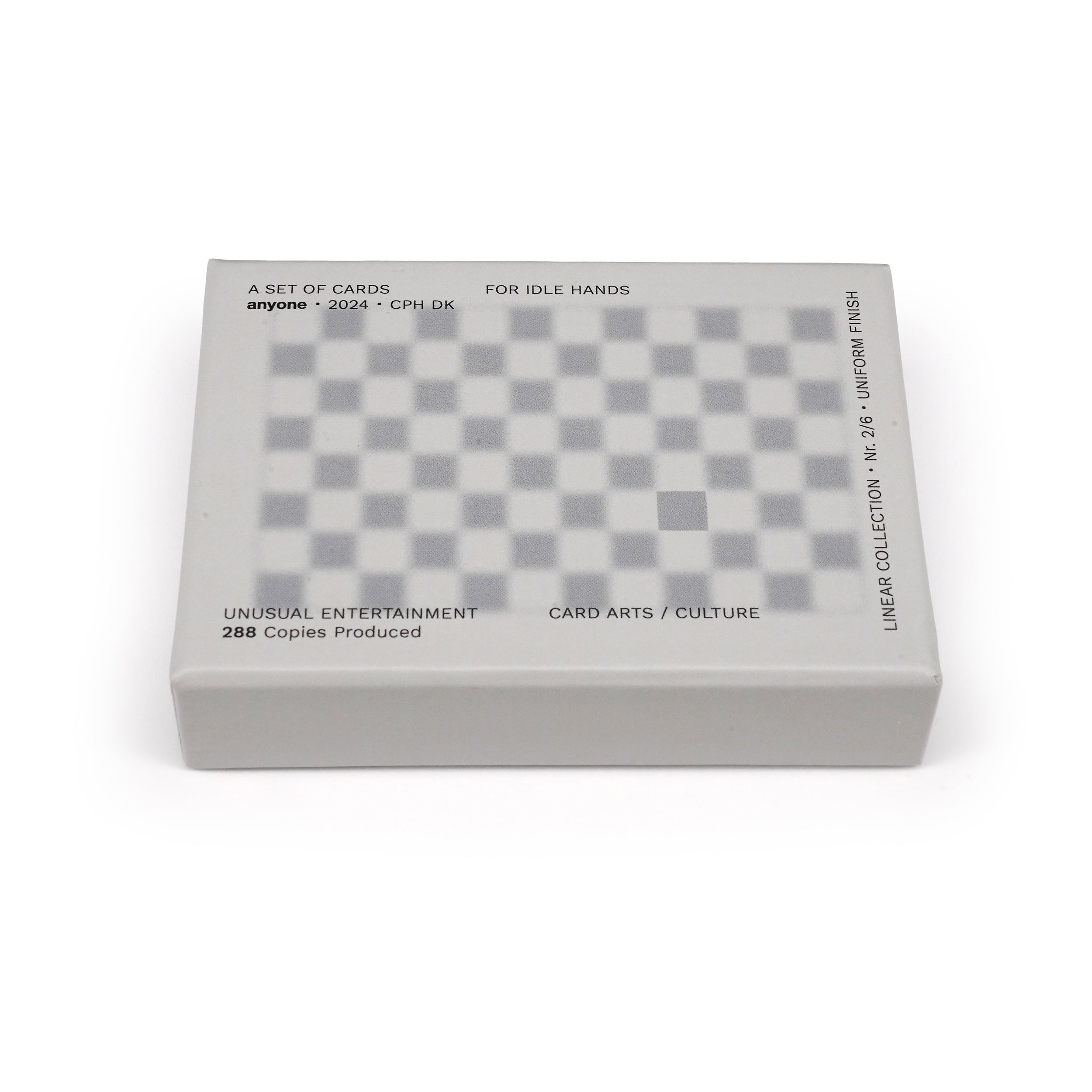 ANYONE CHECKER BOARD 6種セット ANYONE CHECKER BOARD 6種セット Checkerboard Series Playing