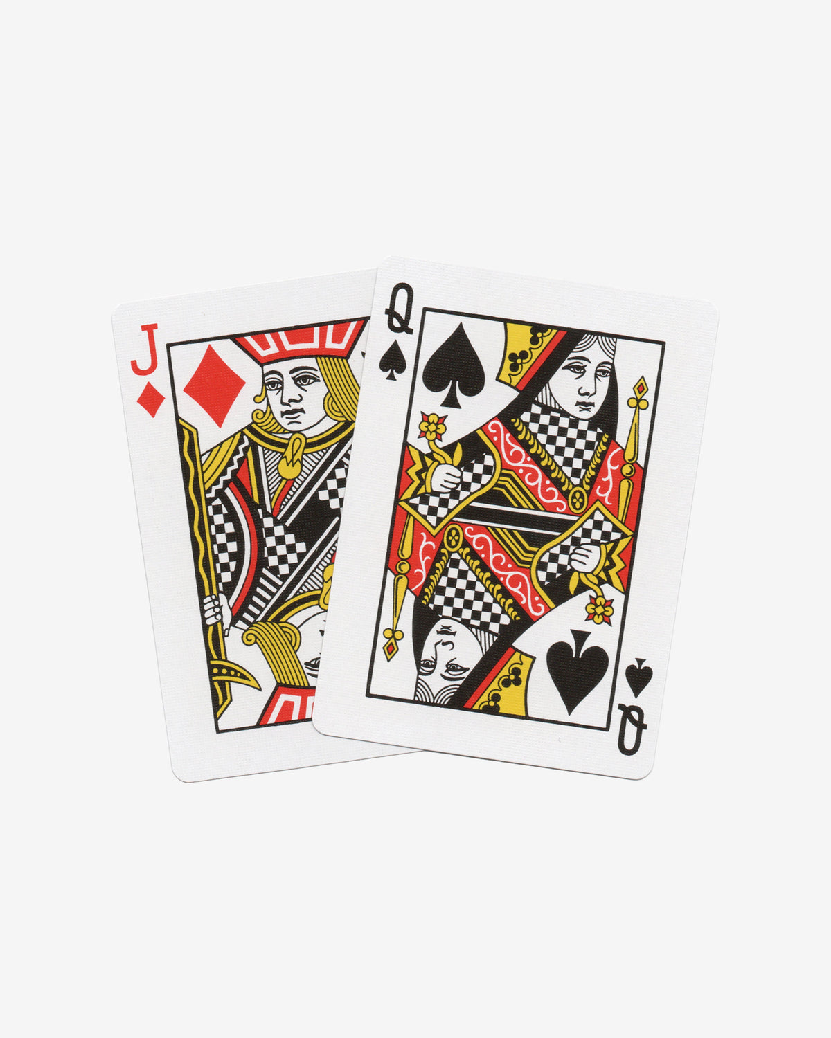 Big Check Playing Cards